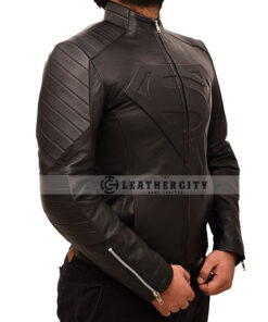 Superman Black Leather Jacket