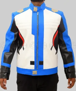 Soldier 76 Leather Jacket - Front