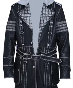 Elder Maxson Black Leather Coat