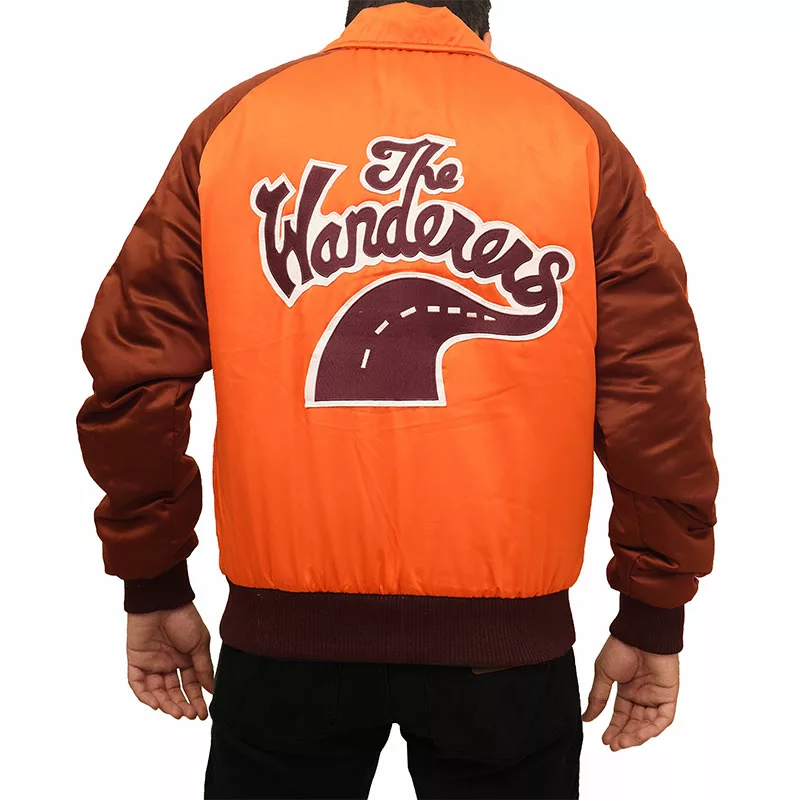 The Wanderers Ken Wahl Varsity Satin Jacket - TheLeatherCity