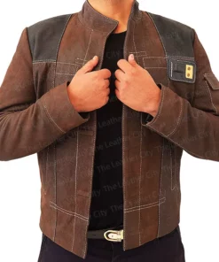 Han Solo Suede Leather Jacket