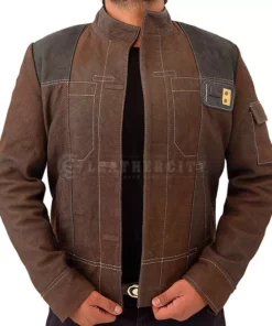 Han Solo Suede Leather Jacket