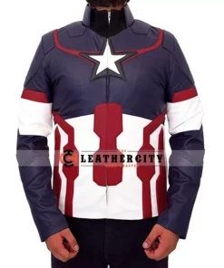 Chris Evan's Avengers: Age of Ultron Captain America Jacket
