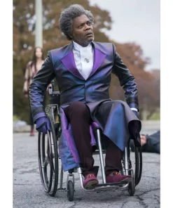 Glass Elijah Price Purple Coat
