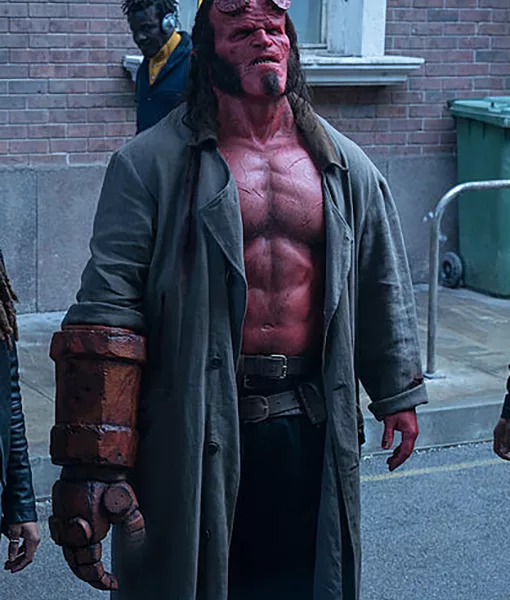Hellboy David Harbour Trench Coat Hellboy David Harbour Trench Coat