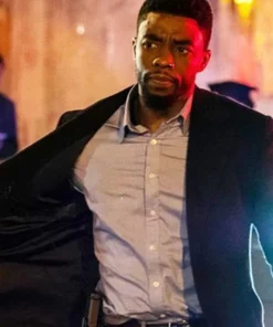 21 Bridges Chadwick Boseman Coat