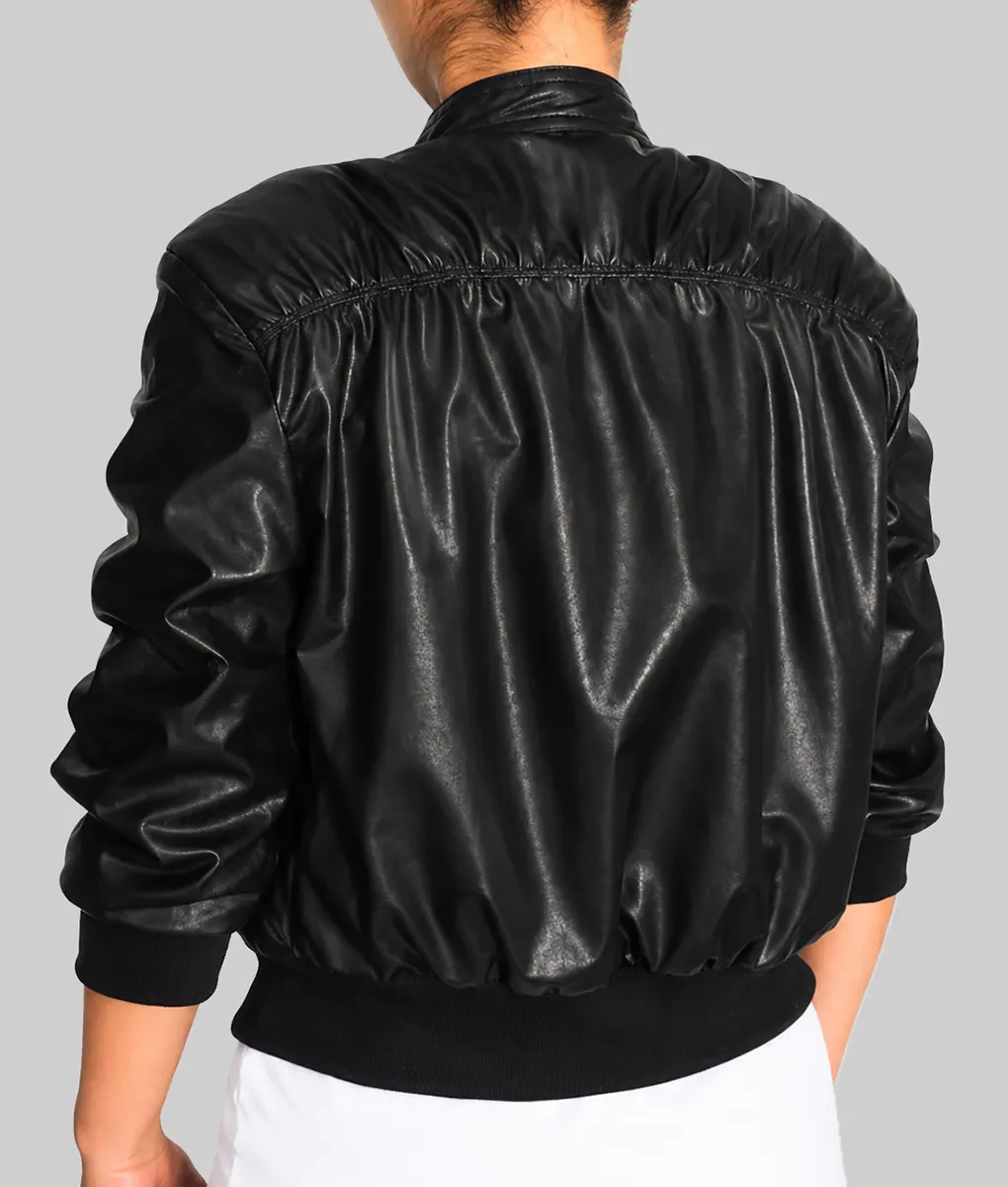 Elena Gilbert Leather Jacket - Back Elena Gilbert Leather Jacket - Back