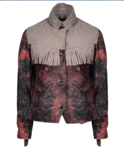 Maeve Wiley Fringe Jacket front