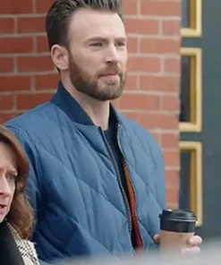 Chris Evans Bomber Jacket