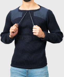 Blue British Military Commando Sweater