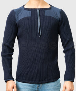 Blue British Military Commando Sweater