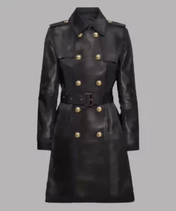 Inheritance Lauren Leather Coat