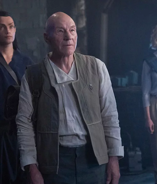 Star Trek Picard Jean-Luc Picard (Patrick Stewart) Vest | TLC Star Trek Picard Jean-Luc Picard Vest