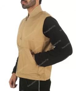 Yellowstone Luke Grimes (Kayce Dutton) Brown Cotton Vest