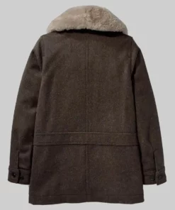 Beth Shearling Wool Coat
