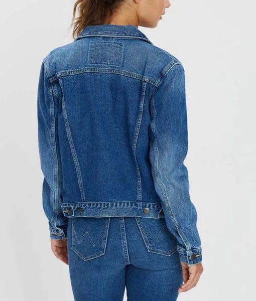 Yellowstone Monica Dutton (Kelsey Asbille) Denim Jacket | TLC Yellowstone Monica Dutton Denim Jacket