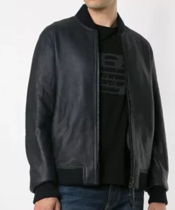 Butter Black Bomber Jacket