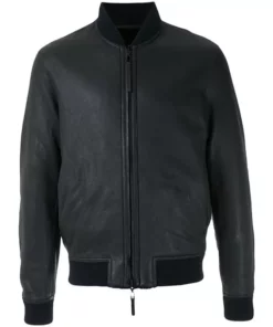Butter Black Bomber Jacket