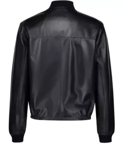 Reversible Nappa Leather Bomber Jacket
