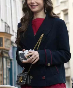 Emily In Paris Emily Cooper Peacoat