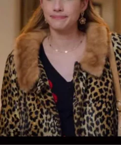 Holidate Sloane Leopard Print Coat