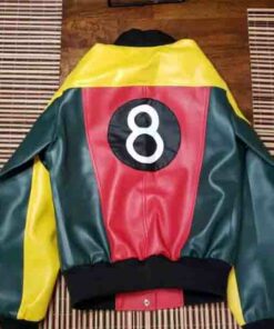 Women’s 8 Ball Pool Leather Jacket