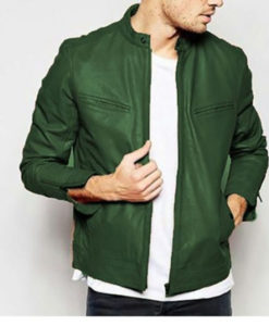 Kevin Green Leather Jacket