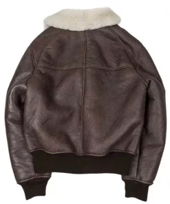 Men’s B-26 Aviator Flight Brown Leather Jacket