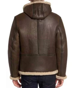 Men’s B6 Shearling Brown Leather Jacket