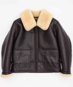 Men’s Navy Flight M-445A Leather Jacket