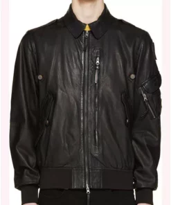 Spinning Out Justin Davis Leather Jacket