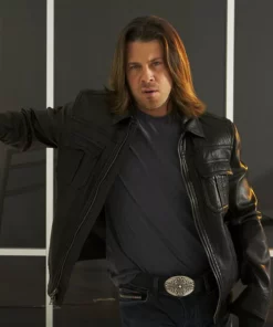 The Librarians Jake Stone Leather Jacket