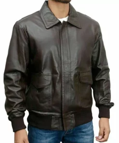 Dark Choco Brown A-2 Flight Jacket