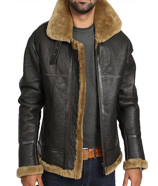 Genuine Brown B3 Bomber Jacket Genuine Brown B3 Bomber Jacket