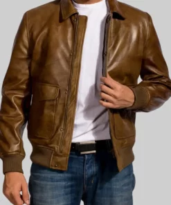 Milky Brown A-2 Jacket