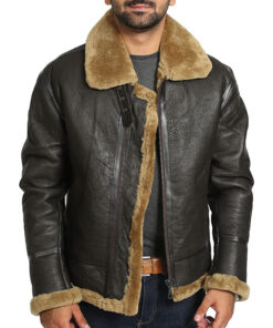 R.A.F Irvin Brown Bomber Jacket
