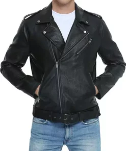 Marcel Black Leather Jacket