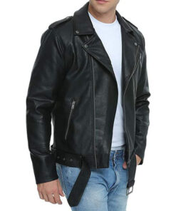 Marcel Black Leather Jacket