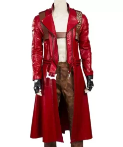 Devil May Cry 3 Dante Red Trench Coat