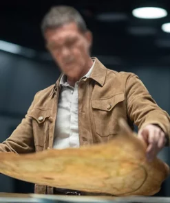 Antonio Banderas Khaki Brown Jacket