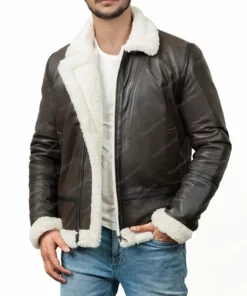 Men's R.A.F Brown Bomber Jacket
