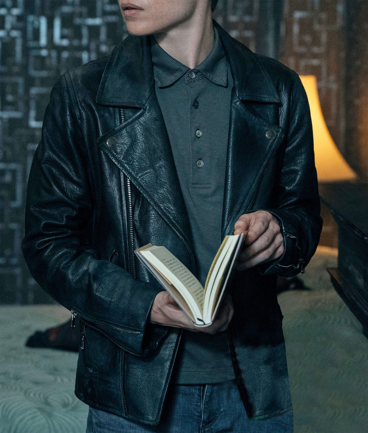 Umbrella Academy Vanya Hargreeves (Elliot Page) Leather Jacket TLC