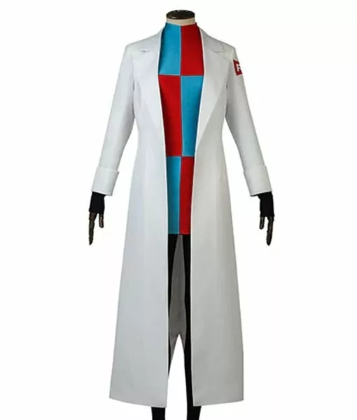 Android 21 Dragon Ball Fighter Z Lab White Trench Coat | TLC