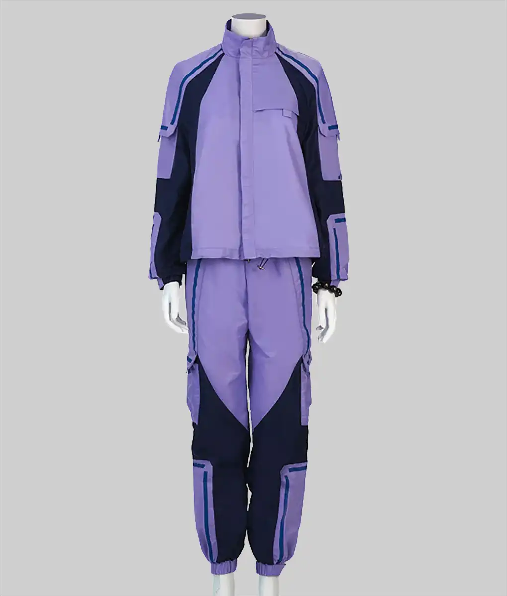 SHURI♡ Black Panther: Wakanda Forever 2022 Shuri Purple Tracksuit