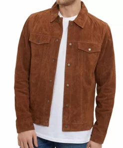 Men's Dicke Seude Leather Jacket