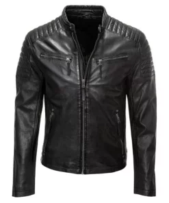 Men's Slim-fit Biker Jacket