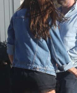 Morgan Brown Denim Jacket