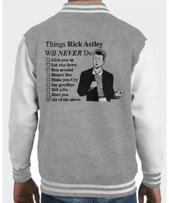 Rick Astley Bomber Jacket