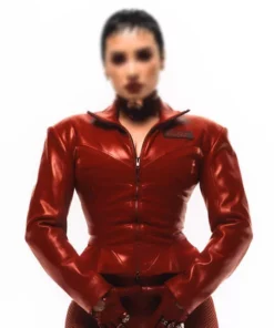 Demi Lovato Holy Fvck Red Jacket