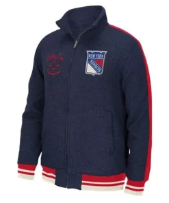 NY Rangers Track Bomber Jacket